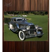 Металлическая табличка Duesenberg SJ 513 Arlington Torpedo Sedan